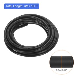 MECCANIXITY Red Black Yellow White Wire 4pin Extension Cable Cord Electrical Wire 20 AWG Parallel Wire Oxygen-Free Copper 10Ft Length for LED Strip Light