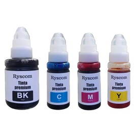 Ryscom Tinta para Canon Pixma G3100 G1110 G2111 G3000 G2100 G3110 G4010 Gi190 G2110 G4110 g1100 g3102 g3111 g4100 g4111