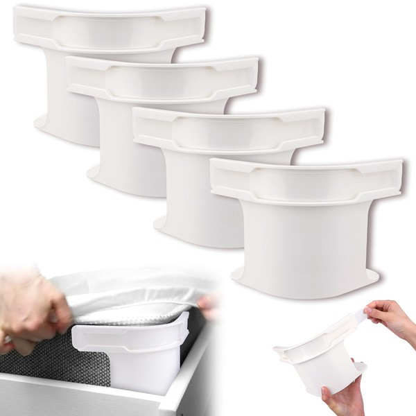 Dandin 4 Pieces Bed Sheet Holder With Lock Strips, Bed