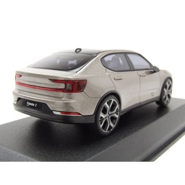 Norev Polestar 2 2021 Moon Grey Metallic Model Car 1:43