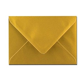 arkCRAFT 25 x C6 Premium Envelopes 100gsm 114mm x 162mm (Gold)