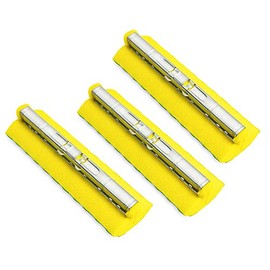 Libman Libman Nitty Gritty Roller Mop Refills, Green, Yellow, 3 Pack