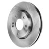 A-Premium Front Vented & Rear Solid Disc Brake Rotors +