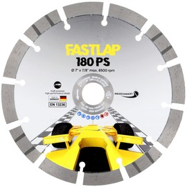 PRODIAMANT Diamond Disc FastLap 7 inch x 22,2mm Universal high Performance Cutting disc Made in Germany Powered by Samedia