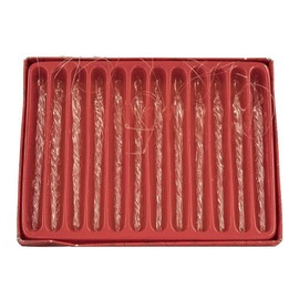 Kurt Adler 12-Piece Glass Icicle Ornament Box Set, 3.5-Inch