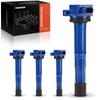 A-Premium (Blue) Engine Ignition Coil Pack Compatible with Honda CR-V