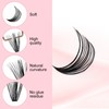 Individual Lashes 300pcs 20D+40D+50D Mixed Lash Clusters D Curl Cluster