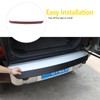 Bekantogy Car Rear Bumper Guard Trim Defender Exterior Kit Automotive