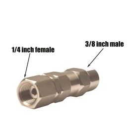 GDHXW 3/8 inch Sprayer Joint 360 Degrees Rotate Stainless Steel Airless High Pressure Spray Gun Hose Swivel Connector for 3/8 Paint Sprayers Hose