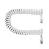SAISN Telephone Handset Cord Modular Coiled Phone Curly Cable (15