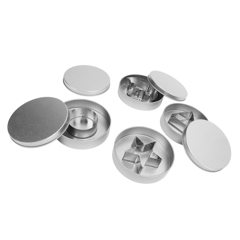 4Pcs Stainless Steel Cookie Cutter Set Biscuit Cutter Set Candy