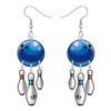 DUOWEI Acrylic Funny Bowling Ball Earrings Dangle Cute Sport Balls