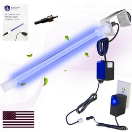 BioShieldUV 18W No Drill Magnetic HVAC UV Light Air Treatment System | Powered by 120V Wall Outlet - UVC Light for Air Conditioner UV Light