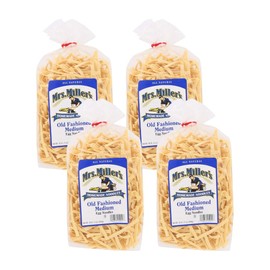 Mrs. Miller's Old Fashioned Egg Noodles, Medium 16 Ounce (Pack of 4)