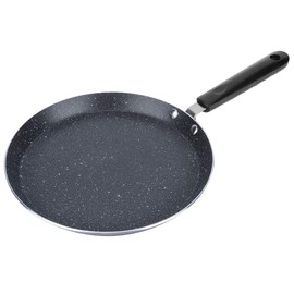 Joyzan Nonstick Crepe Pan, Egg Flat Frying Maker Omelet Skillet Aluminum Pancake Pot Induction Stove Compatible Cooking Tool for Griddle Roti Omelette Tortillas Crispy Tawa Dosa Kitchen Home Cookware