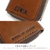 Edwin Men's Key Case, Tochigi Leather, Smart Key, Cowhide Leather,