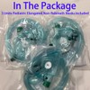3 Packs Pediatric Elongated Non-Rebreath Masks, Children Oxygen Face Mask