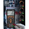 Aicevoos Multimeter Digital Multimeter, 9999 Counts DC AC Voltmeter and