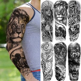 Tatuajes Temporales de Acuarela para Mujeres Adultos - Set de Tatuajes Falsos Realistas 3D Florales de Mariposa Fénix Mandala, Pegatina Corporal Resistente al Agua y de Larga Duración para Fiestas Bodas (20 Sheets)