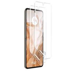 [Set of 2] For motorola razr 60 / 60s / 60d film Motorola razr60 / razr60s / razr60d M-51F protective film [larfbulroc] made of TPU that does not float the edges, high transmittance, ultra-thin, anti-fingerprint, vivid, high definition, easy to apply