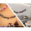 AOYEGIC Welcome Home Banner, Welcome Home Garland, Family Theme Flags,