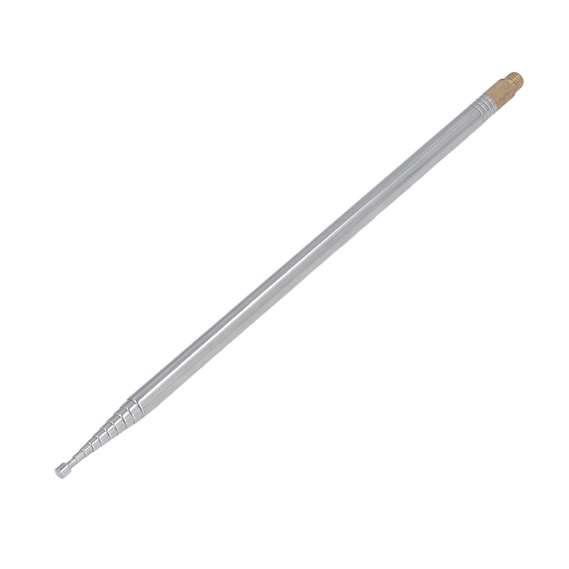 Shortwave Antenna, Telescopic 7MHz-50MHz Full Band, 10 Sections, 2.5m Length,