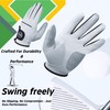 H-Cube All-Weather Microfiber Golf Gloves Men Right Handed Golfer Medium
