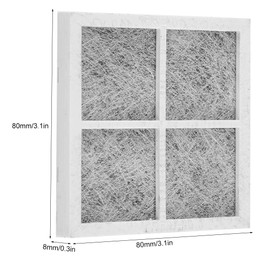 Garosa 3 Pcs Refrigerator Air Filter Replacement for LG LT120F Elite 469918 Refrigerator Freezer Fresh Flow Fridge Filter Machine Replacement Accessories