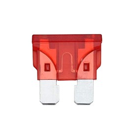 Kaito Denshi (Kaito Electronics) Fuse Automotive Flat Red 10A 19.1mm×18.7mm×5mm 2-piece Set