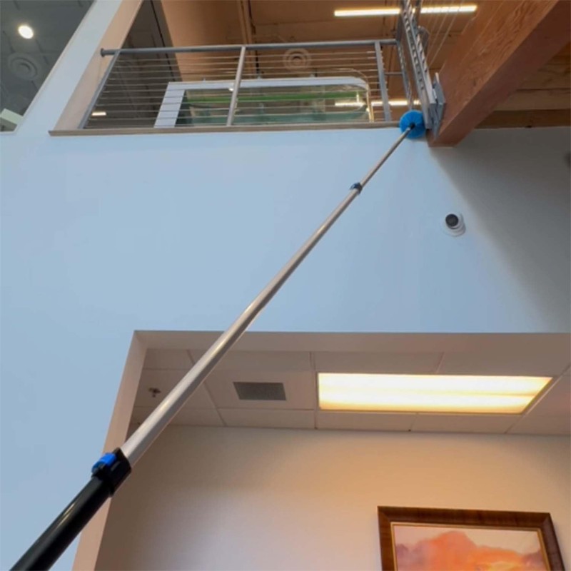 CXU 25 Feet Fan Cleaner High Ceiling 2 Cobweb Dusters