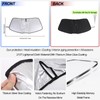 Front Windshield Sunshade for Mazda MX-5 Miata/Fiat 124/ Abarth 124