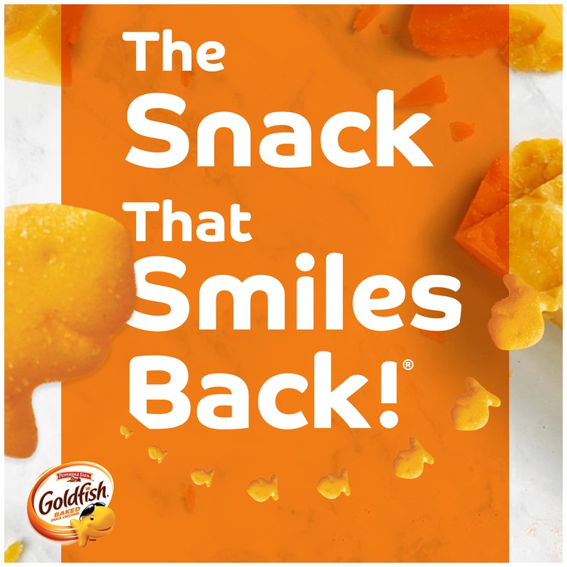 Pepperidge Farm Goldfish Cheddar Cracker, 1 Ounce, 12 Count