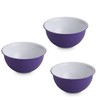 OMADA Linea Sanaliving Design 3 x 0.5 Litre Bowls, Polypropylene