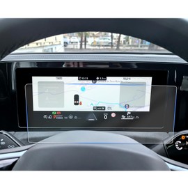 CDEFG Compatible with Skoda Kodiaq 2025 2024 /Superb 4 2024 2025 Instrument Panel Protective Film 6H Scratch-Resistant 10.25 Inch Digital Cockpit GPS Nano Screen Protector Anti-Scratch Film