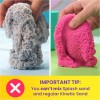 Kinetic Sand Splash Water Play Sandbox with 12oz Color-Change Play