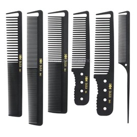 Carbon Hair Comb and Brush Set for Salon Use Select 1 SM3