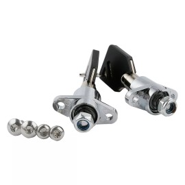 TCMT Hard Saddlebag Lock Key Set Fit For 14-24 Harley Touring Road King Street Glide