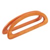WADORN 2pcs Wooden Bag Handles for Bag Making, Wooden D