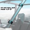 RERPRO UTV Windshield Mount Clamps Straps Kit Compatible with Polaris