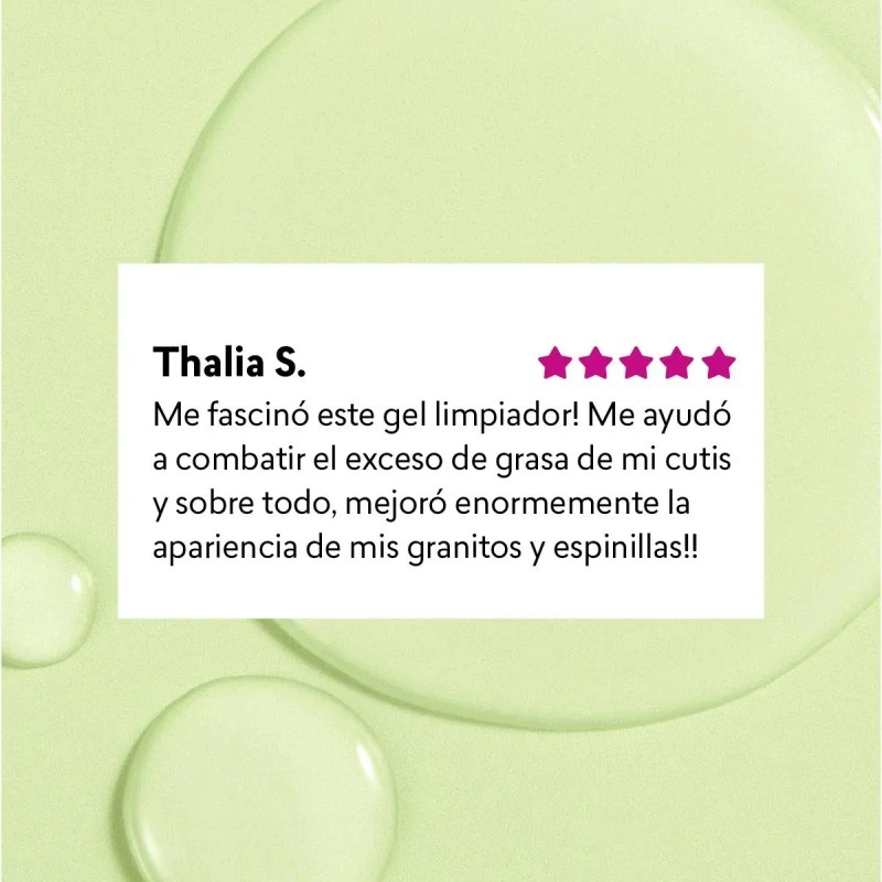 Limpiadora Facial Gel Skin First Bye Granitos Cyzone