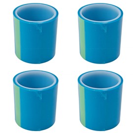 pson 4 Rolls UV Seamless Sticky Paper Tape Resin Tape, Traceless Adhesive Tape for Epoxy Resin Craft, Jewelry Making, Molding Frame Bezels, 2 Inch Wide, 21.8 Yards Total(Dark Blue)