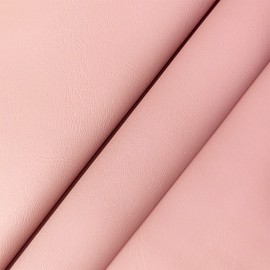 XHT Smooth Pink Faux Leather Roll 11.8"x53" Soft Plain Synthetic Upholstery Crafts Fabric for DIY Bows Jewelry Making