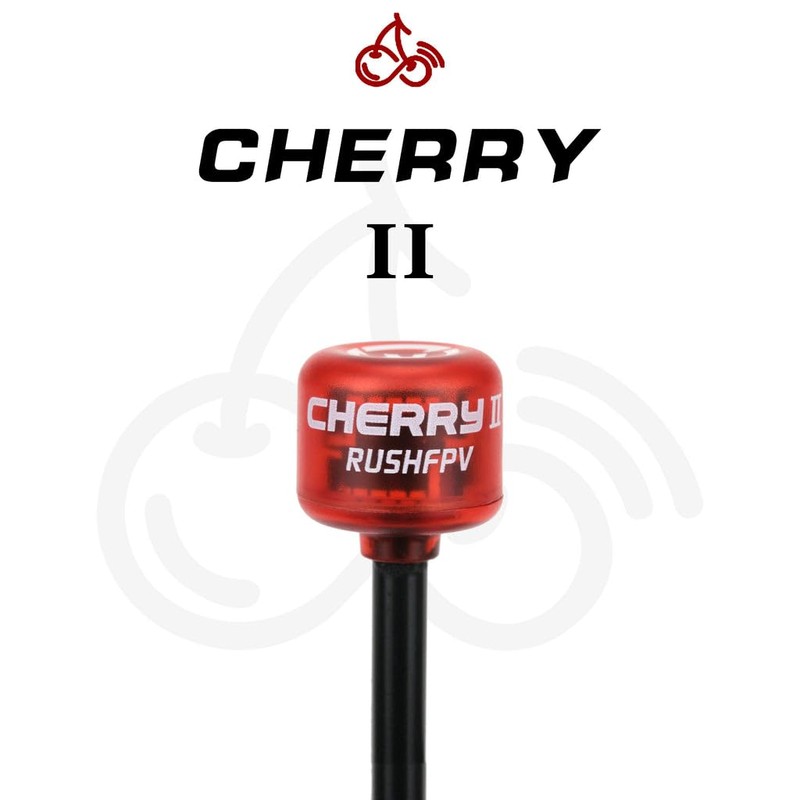 FPV Antenna 5.8G RUSHFPV Cherry2 1.8dBi 123MM SMA RHCP for