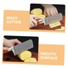 Ciieeo Crinkle Cutter Potato Chipper Fry Cutter for Vegetables Fruits