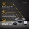 RecPro RV Combo Shower Pan Installation Kit | Attach a