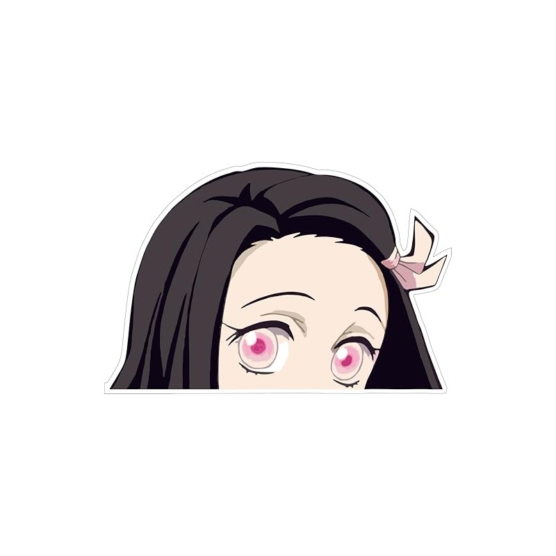 5” Nezuko Kamado Demon Slayer Anime Peeker Decal Sticker