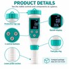 7-in-1 Digital Pool Water Tester – Professional pH, Chlorine, ORP,