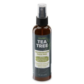 Desodorante para pies Life180 con tea tree, ácido salicílico y mix de cítricos 120 ml