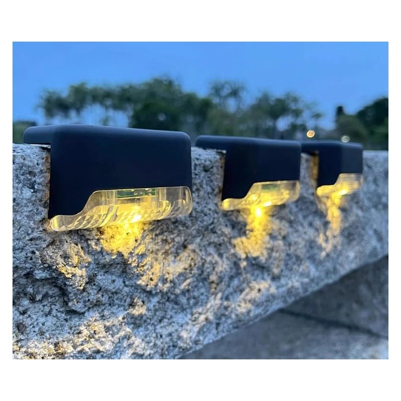 Infinite Basics 8-Pack Solar Led Deck & Step Weatherproof Lights