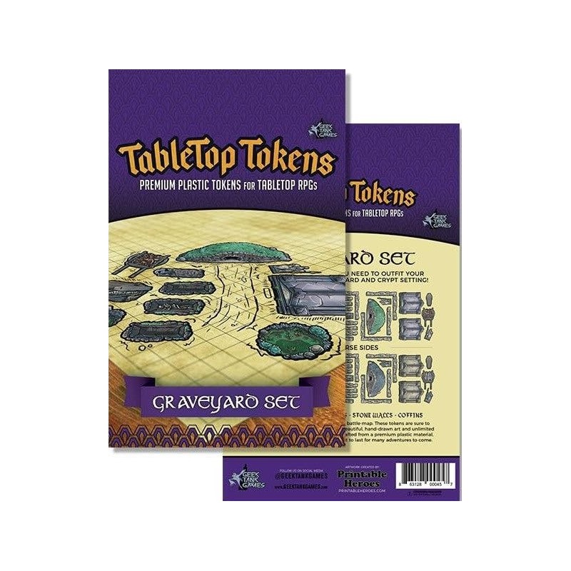 Tabletop Tokens - Graveyard Set